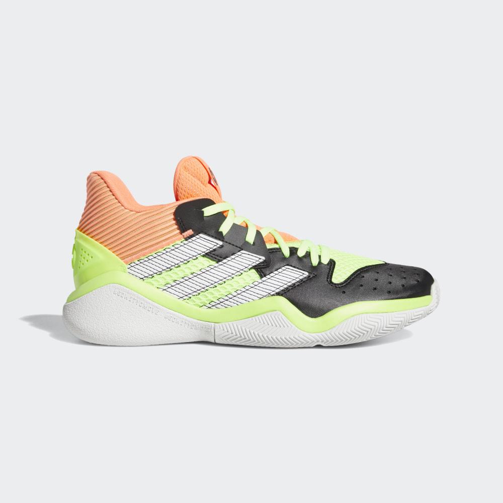 Adidasi Baschet Adidas Harden Stepback Barbati Romania - Negrii/Corai/Gri EF9890